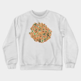 Home Succulent Plants Orange Crewneck Sweatshirt